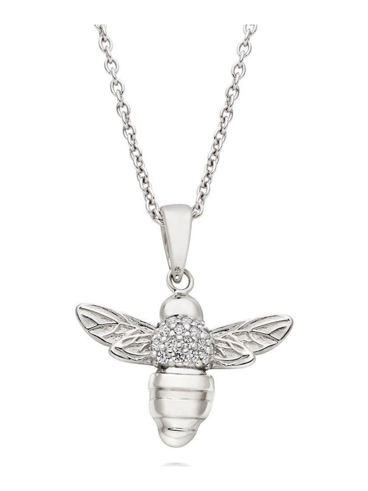 Beaverbrooks Cubic Zirconia Bee Pendant - Image 1 of 4