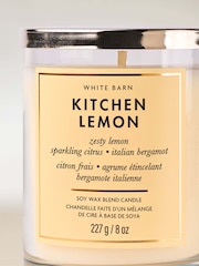 Bath & Body Works Kitchen Lemon Single Wick Candle 227g - Image 2 of 2