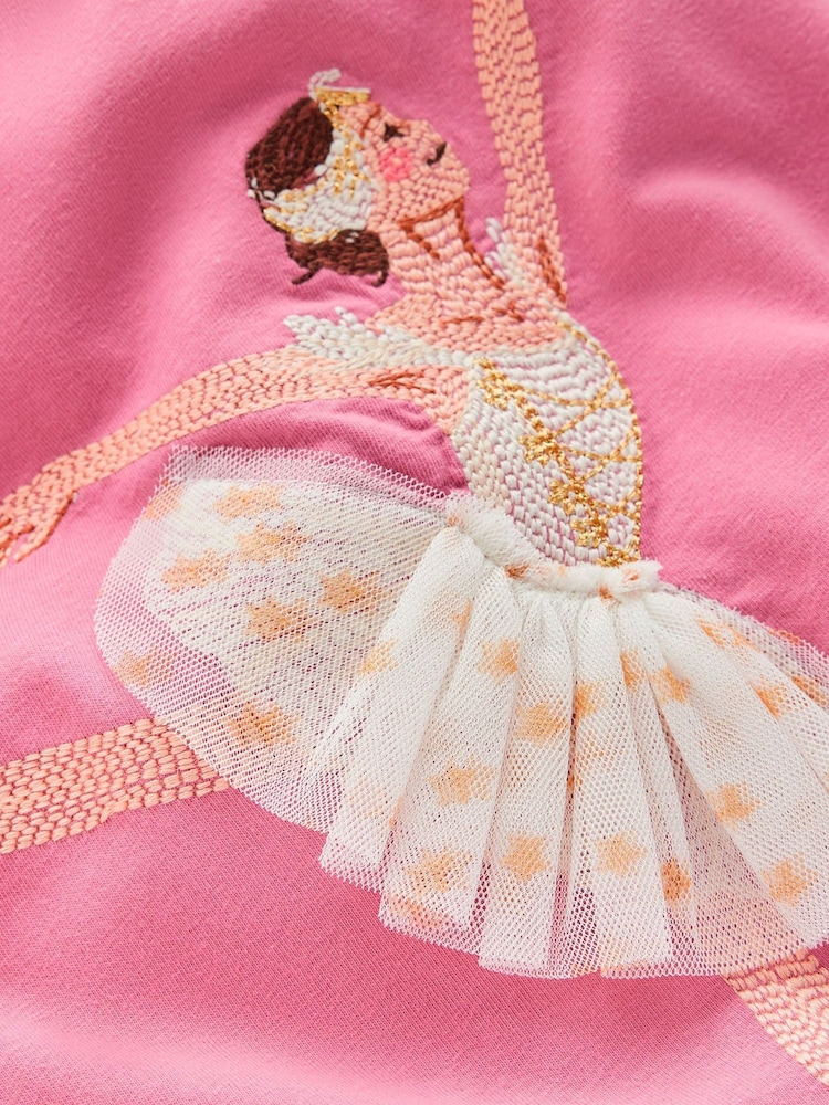 Rosa - Boden langermet Superstitch T-skjorte - Bilde 3 av 3