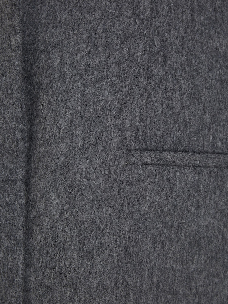 Calvin Klein Grey Wool Tailored Blazer - Image 6 of 6