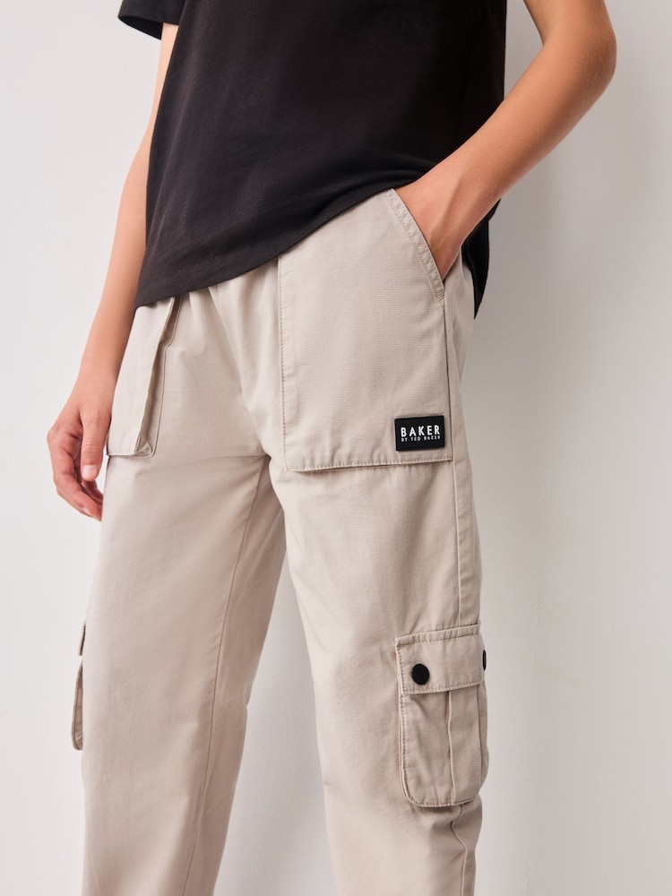 Baker by Ted Baker 100% Cotton Cargo Trousers - Image 2 of 10
