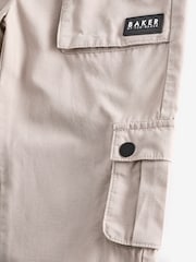 Baker by Ted Baker 100% Cotton Cargo Trousers - Image 7 of 10