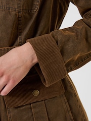 Joe Browns Brown Remarkable Belted Wax Jacket - Image 7 of 8