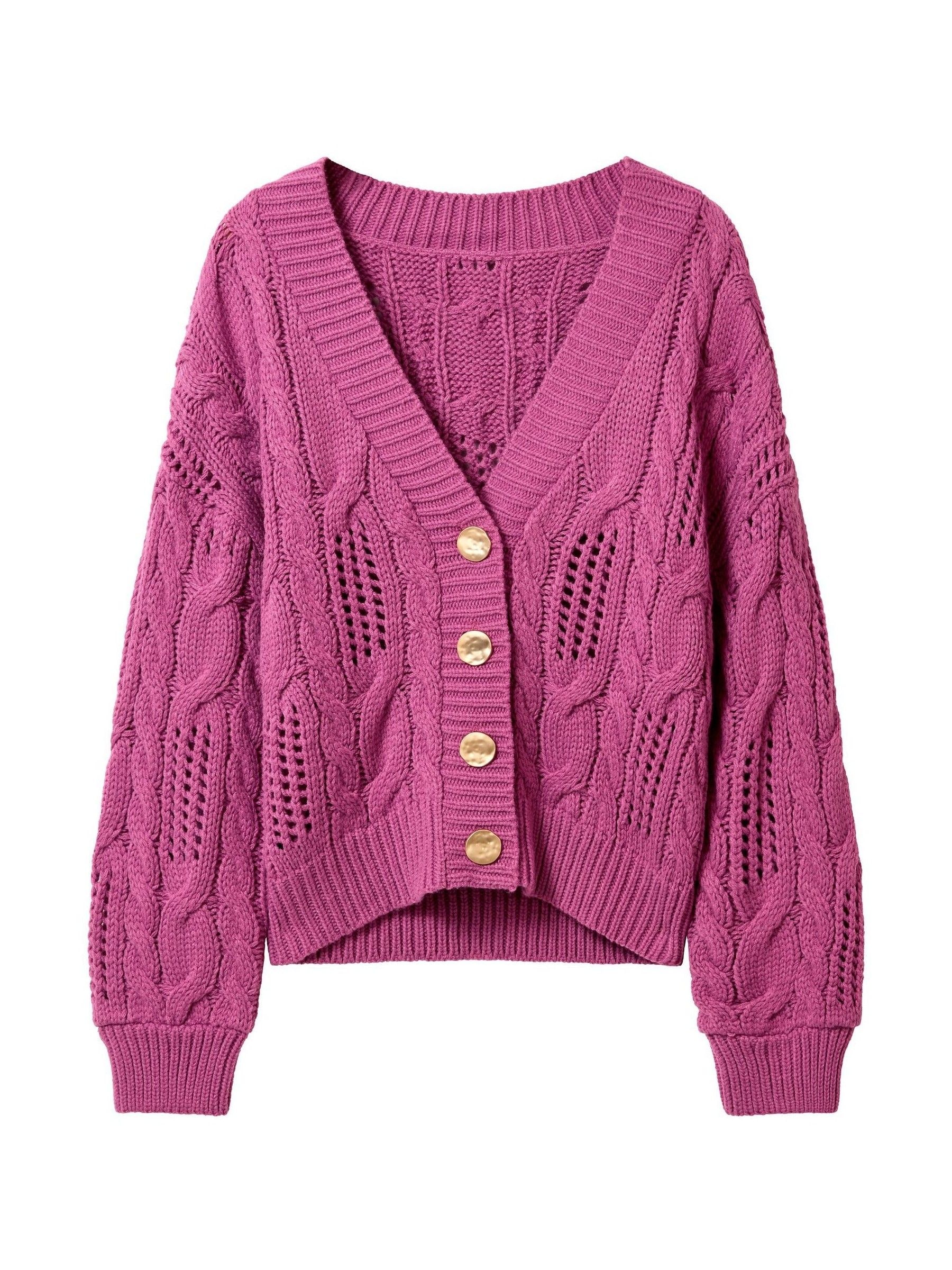 Comprar Joe Browns Lucy Cable Knit V-Neck Cardigan from Next Brazil
