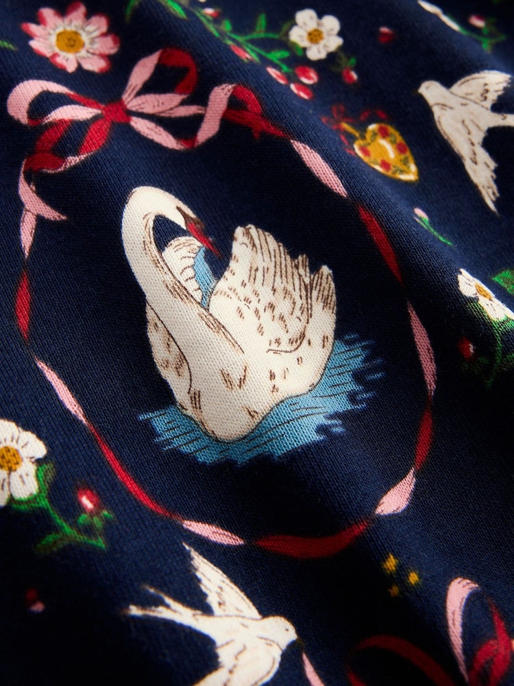 Boden Blue Snug Glow-In-The-Dark Pyjamas - Image 3 of 3 Boden Blue Snug Glow-In-The-Dark Pyjamas - Image 3 of 3