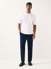 Marineblau/blau - lässige Passform​​​​​​​ EDIT Jogger-Hosen - Bild 2 von 8