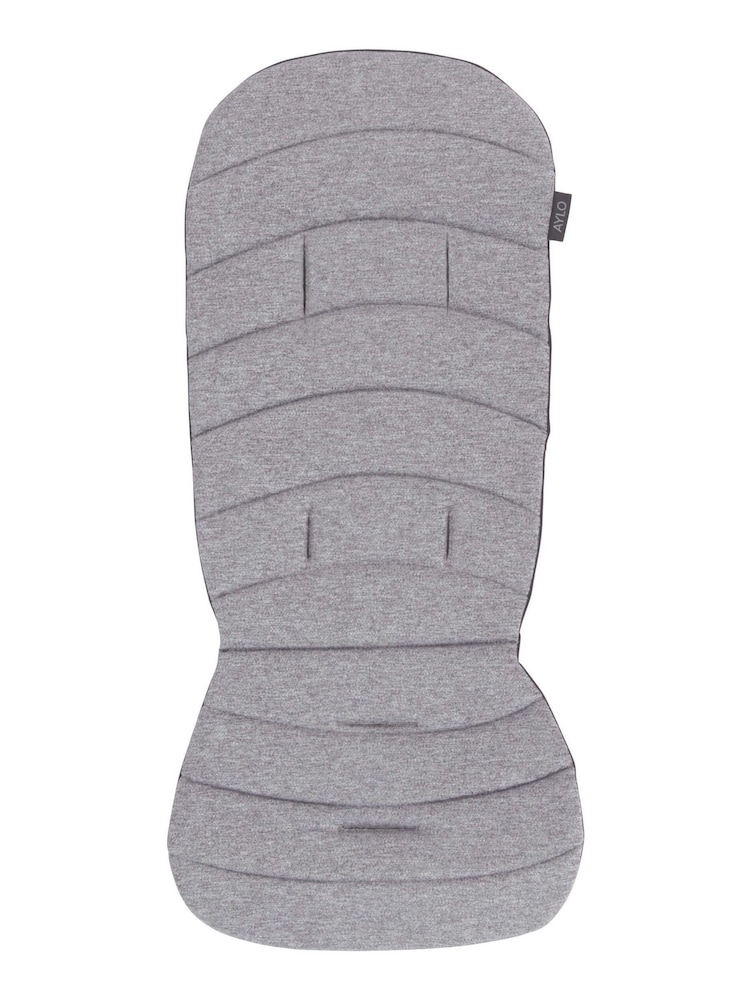 Junior Jones Grey Aylo Stroller Seat Liner Grey Marl - Image 1 of 2