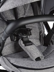 Junior Jones Grey Aylo Stroller Seat Liner Grey Marl - Image 2 of 2