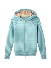 Joe Browns Pixie Striped Hooded Cardigan - Attēls 5 no 5