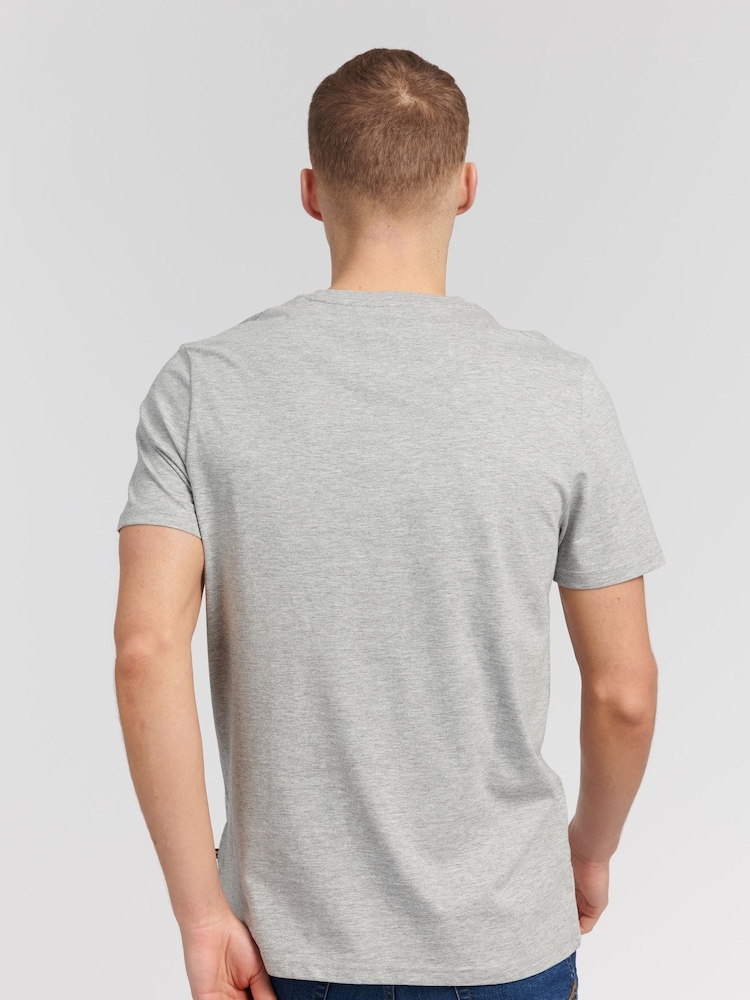 U.S. Polo Assn. Vintage Grey Heather Graphic T-Shirt - Image 2 of 5 U.S. Polo Assn. Vintage Grey Heather Graphic T-Shirt - Image 2 of 5