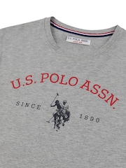 U.S. Polo Assn. Vintage Grey Heather Graphic T-Shirt - Image 5 of 5