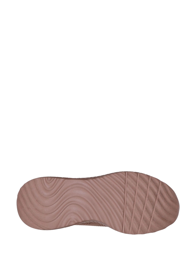 Skechers Brown Womens Bobs Squad Chaos Face Off Trainers - Image 5 of 5