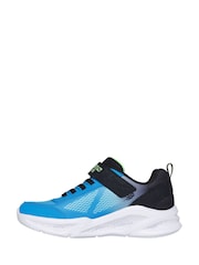 Skechers Blue Black Meteor-Light Up Krendox Trainers - Image 5 of 5