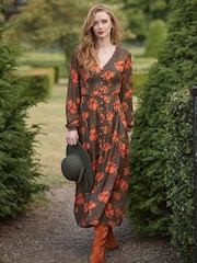 Joe Browns Eden Button Through Maxi Dress - Bild 1 von 7