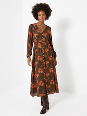 Joe Browns Eden Button Through Maxi Dress - Bild 2 von 7