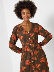 Joe Browns Eden Button Through Maxi Dress - Bild 5 von 7
