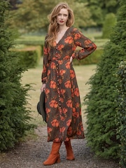 Joe Browns Eden Button Through Maxi Dress - Bild 6 von 7