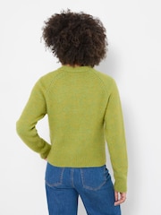 Joe Browns Green Florence Zip Through Cardigan - Image 4 of 5