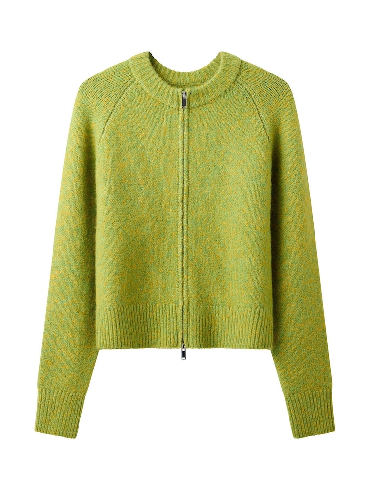 Joe Browns Green Florence Zip Through Cardigan - Image 5 of 5 Joe Browns Green Florence Zip Through Cardigan - Image 5 of 5