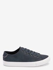 Marineblau - Baseball-Turnschuhe - Bild 1 von 4
