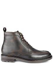 Jones Bootmaker Brown Endric Leather Lace Up Boots - Image 1 of 6