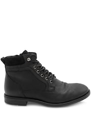 Чорний - Jones Bootmaker Docklands Шкіряні черевики на шнурівці - Image 2 of 6