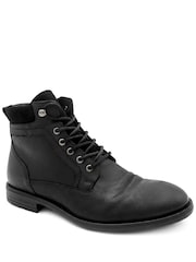 Чорний - Jones Bootmaker Docklands Шкіряні черевики на шнурівці - Image 3 of 6