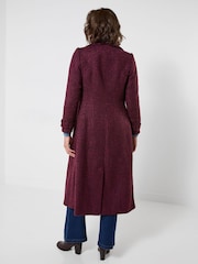 Joe Browns Berry Dreams Long Tweed Coat - صورة 4 من 7