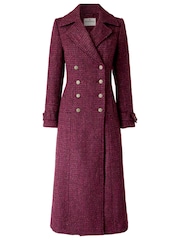 Joe Browns Berry Dreams Long Tweed Coat - صورة 6 من 7