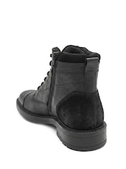 Jones Bootmaker Black Dusseldorf Leather Lace-Up Boots - Image 3 of 6