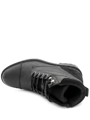 Jones Bootmaker Black Dusseldorf Leather Lace-Up Boots - Image 5 of 6