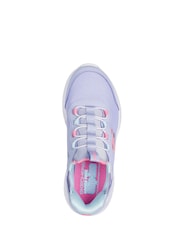 Skechers Purple Bounder Simple Cute Slip In Trainers - Image 4 of 5
