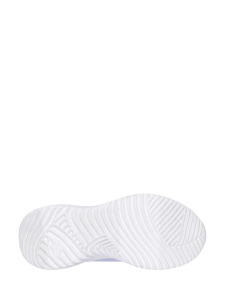 Skechers Purple Bounder Simple Cute Slip In Trainers - Image 5 of 5