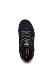 Skechers Black Girls Uno Lite Trainers - Image 5 of 5