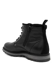Jones Bootmaker Black Regular Fit Ealing Leather Ankle Boots - Image 4 of 6