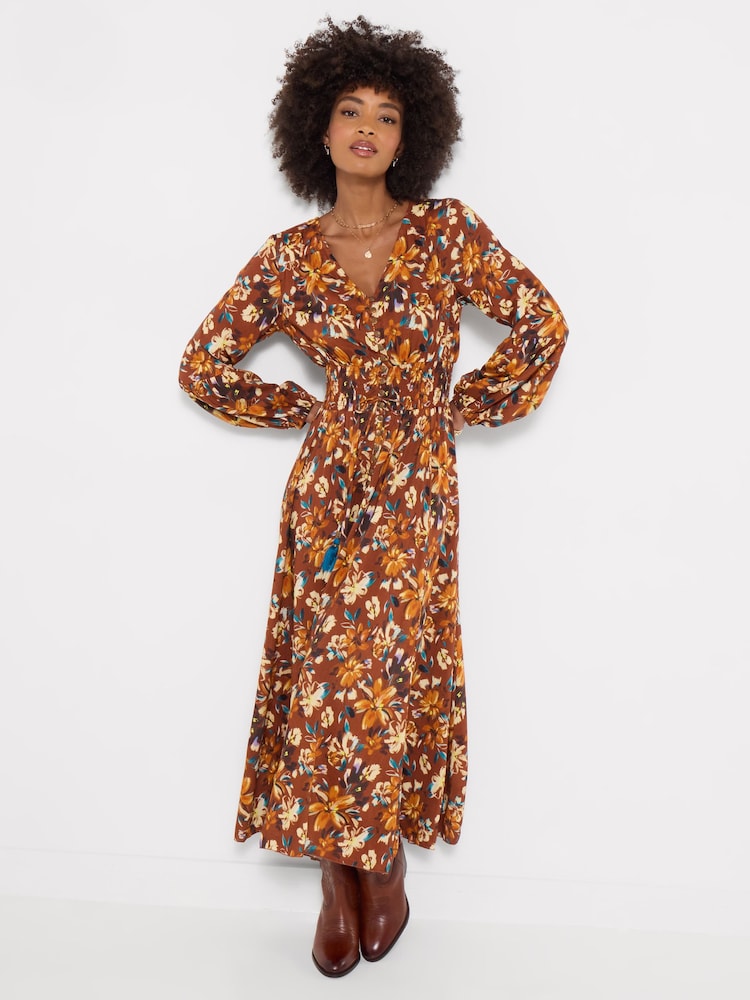 Joe Browns Sienna Floral Lace Insert Maxi Dress - Attēls 1 no 5 Joe Browns Sienna Floral Lace Insert Maxi Dress - Attēls 1 no 5