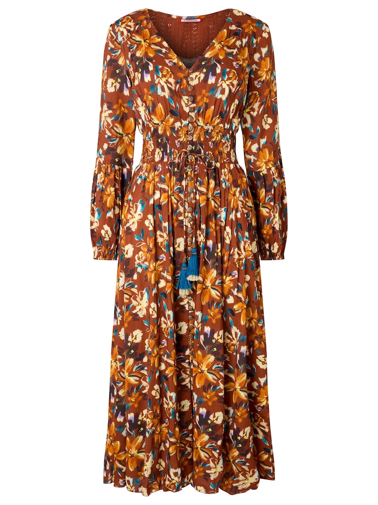 Joe Browns Sienna Floral Lace Insert Maxi Dress - Attēls 5 no 5 Joe Browns Sienna Floral Lace Insert Maxi Dress - Attēls 5 no 5