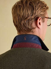 Green Slim Fit Texture Suit Jacket - Image 5 of 10