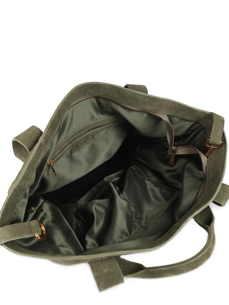 Jones Bootmaker Khaki Green Dayna Star Leather Bag - Image 6 of 6 Jones Bootmaker Khaki Green Dayna Star Leather Bag - Image 6 of 6