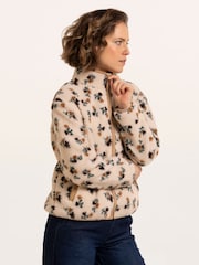 Brakeburn Cream Fawley Zip Through Fleece - Image 3 of 6