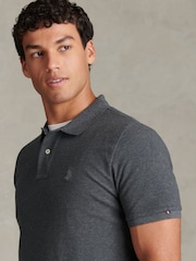 Grey - U.S. Polo Assn Double Horsemen Polo majica - Slika 4 od 7
