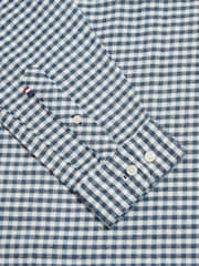 Blå - U.S. Polo Assn Textured Weave Gingham Shirt - Bilde 9 av 9