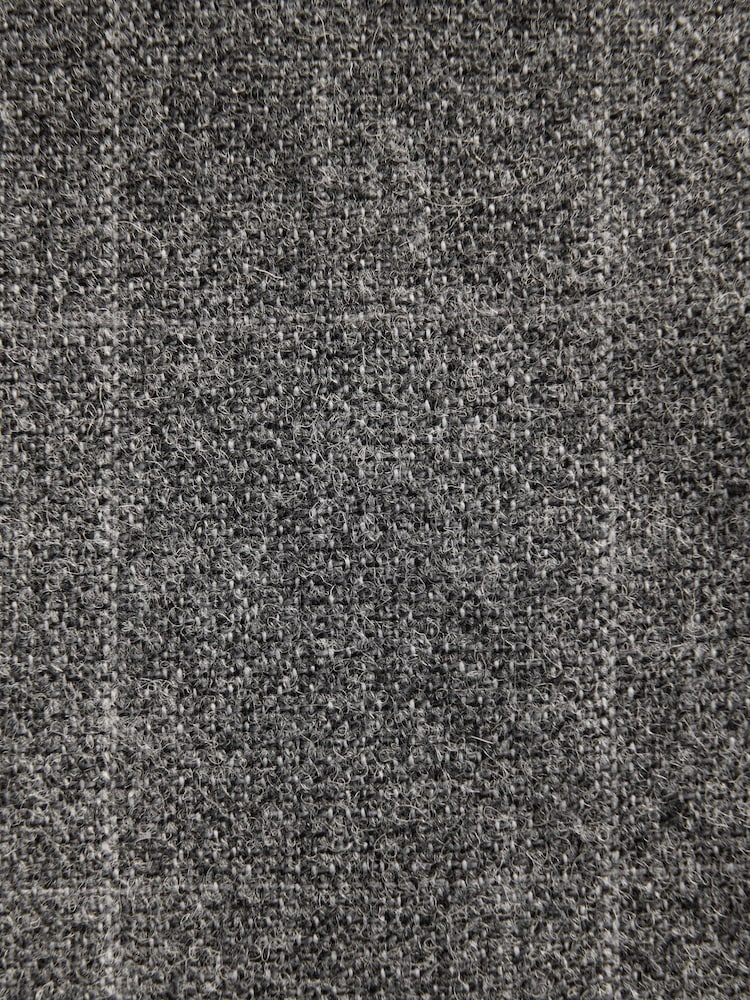 Barbour® Grey Slim Fit Check Suit Trousers - Image 9 of 9
