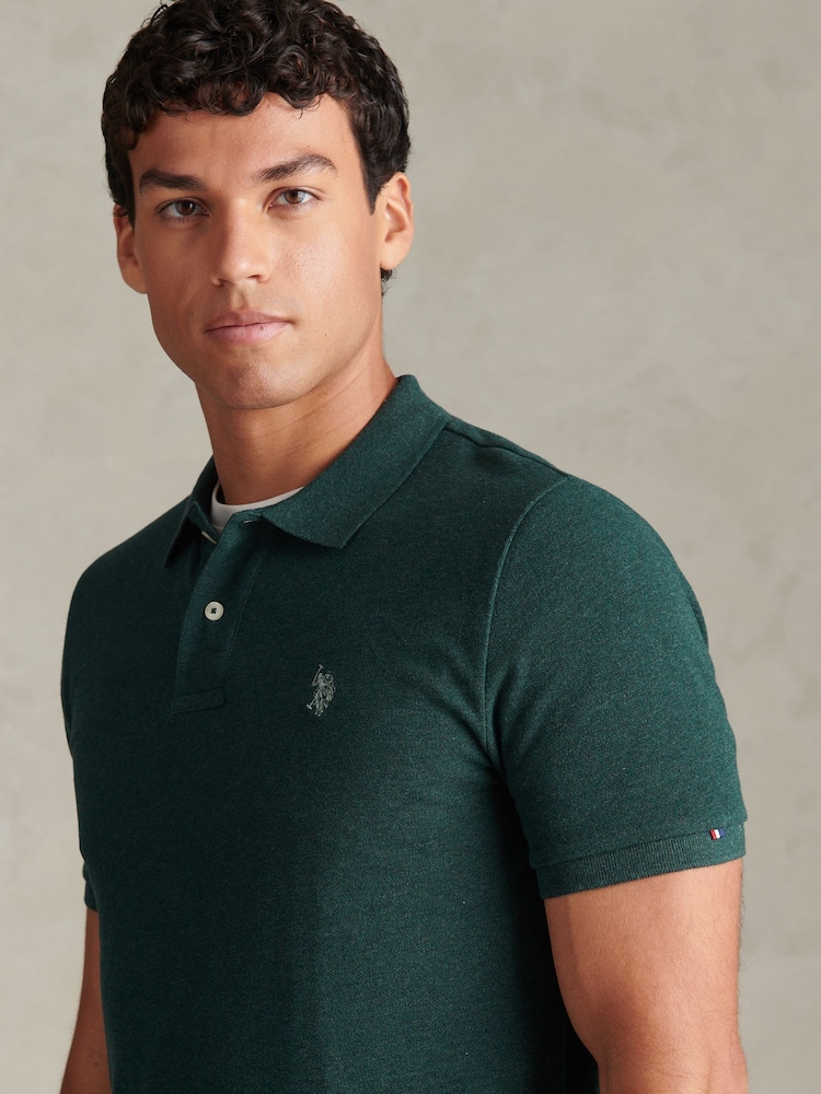 Zeleno - U.S. Polo Assn Double Horsemen Polo majica - Slika 2 od 7