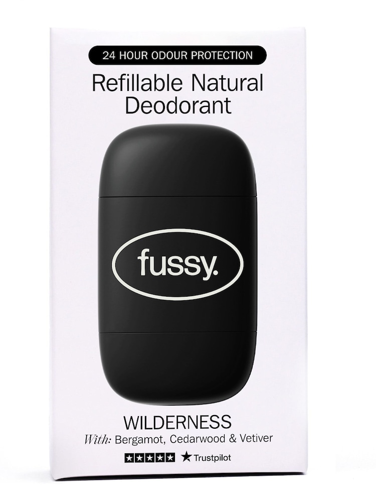 FUSSY Refillable Natural Deodorant Wilderness 40g - Image 1 of 4 FUSSY Refillable Natural Deodorant Wilderness 40g - Image 1 of 4