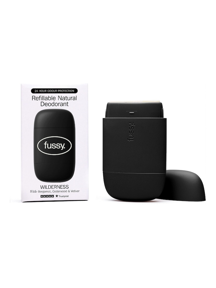 FUSSY Refillable Natural Deodorant Wilderness 40g - Image 2 of 4 FUSSY Refillable Natural Deodorant Wilderness 40g - Image 2 of 4