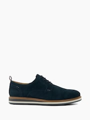 Dune London Blue Standard Fit Blaksley Plain Toe Hybrid Sole Shoes - Image 1 of 6