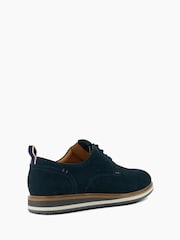 Dune London Blue Standard Fit Blaksley Plain Toe Hybrid Sole Shoes - Image 4 of 6