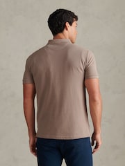 Cream - U.S. Polo Assn. Double Horsemen Polo-Shirt - Bild 4 von 7
