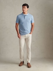 Blau - U.S. Polo Assn. Double Horsemen Polo-Shirt - Bild 3 von 7